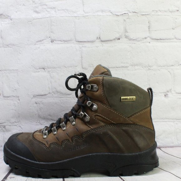 Montrail | Shoes | Montrail Gentor Brown Leather Goretex Steel Toe ...